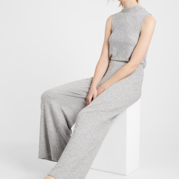 Gorgeous Wide Leg Cozy Knit Pants Small - Picture 1 of 14